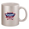 11oz Metallic Silver Mug Thumbnail