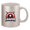 11oz Metallic Silver Mug Thumbnail