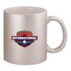11oz Metallic Silver Mug Thumbnail