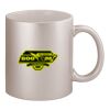 11oz Metallic Silver Mug Thumbnail