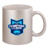 11oz Metallic Silver Mug Thumbnail