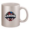 11oz Metallic Silver Mug Thumbnail