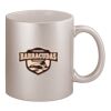 11oz Metallic Silver Mug Thumbnail