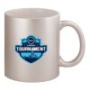11oz Metallic Silver Mug Thumbnail