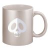 11oz Metallic Silver Mug Thumbnail