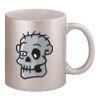 11oz Metallic Silver Mug Thumbnail