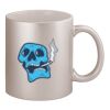11oz Metallic Silver Mug Thumbnail