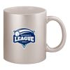 11oz Metallic Silver Mug Thumbnail