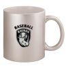 11oz Metallic Silver Mug Thumbnail