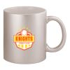 11oz Metallic Silver Mug Thumbnail