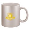 11oz Metallic Silver Mug Thumbnail