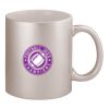 11oz Metallic Silver Mug Thumbnail