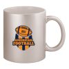 11oz Metallic Silver Mug Thumbnail