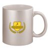 11oz Metallic Silver Mug Thumbnail