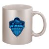 11oz Metallic Silver Mug Thumbnail