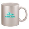 11oz Metallic Silver Mug Thumbnail