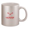 11oz Metallic Silver Mug Thumbnail