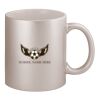 11oz Metallic Silver Mug Thumbnail