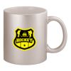 11oz Metallic Silver Mug Thumbnail