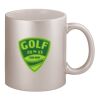 11oz Metallic Silver Mug Thumbnail