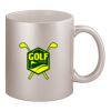 11oz Metallic Silver Mug Thumbnail
