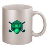 11oz Metallic Silver Mug Thumbnail