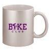 11oz Metallic Silver Mug Thumbnail