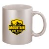 11oz Metallic Silver Mug Thumbnail