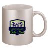 11oz Metallic Silver Mug Thumbnail
