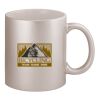 11oz Metallic Silver Mug Thumbnail