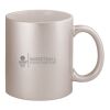 11oz Metallic Silver Mug Thumbnail
