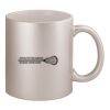 11oz Metallic Silver Mug Thumbnail