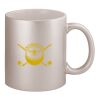 11oz Metallic Silver Mug Thumbnail