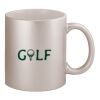 11oz Metallic Silver Mug Thumbnail