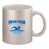 11oz Metallic Silver Mug Thumbnail