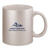11oz Metallic Silver Mug Thumbnail