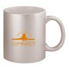 11oz Metallic Silver Mug Thumbnail