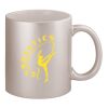 11oz Metallic Silver Mug Thumbnail