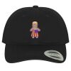 Low-Profile 6245CM Dad Hat Thumbnail