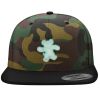 Structured 6089 Flat Bill Snapback Hat Thumbnail