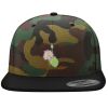 Structured 6089 Flat Bill Snapback Hat Thumbnail