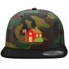 Structured 6089 Flat Bill Snapback Hat Thumbnail