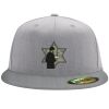 Flexfit 6210 Structured Flat Bill Fitted Hat Thumbnail