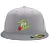 Flexfit 6210 Structured Flat Bill Fitted Hat Thumbnail
