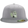 Flexfit 6210 Structured Flat Bill Fitted Hat Thumbnail