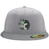 Flexfit 6210 Structured Flat Bill Fitted Hat Thumbnail