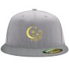 Flexfit 6210 Structured Flat Bill Fitted Hat Thumbnail