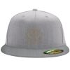 Flexfit 6210 Structured Flat Bill Fitted Hat Thumbnail