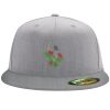 Flexfit 6210 Structured Flat Bill Fitted Hat Thumbnail