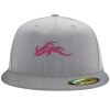 Flexfit 6210 Structured Flat Bill Fitted Hat Thumbnail